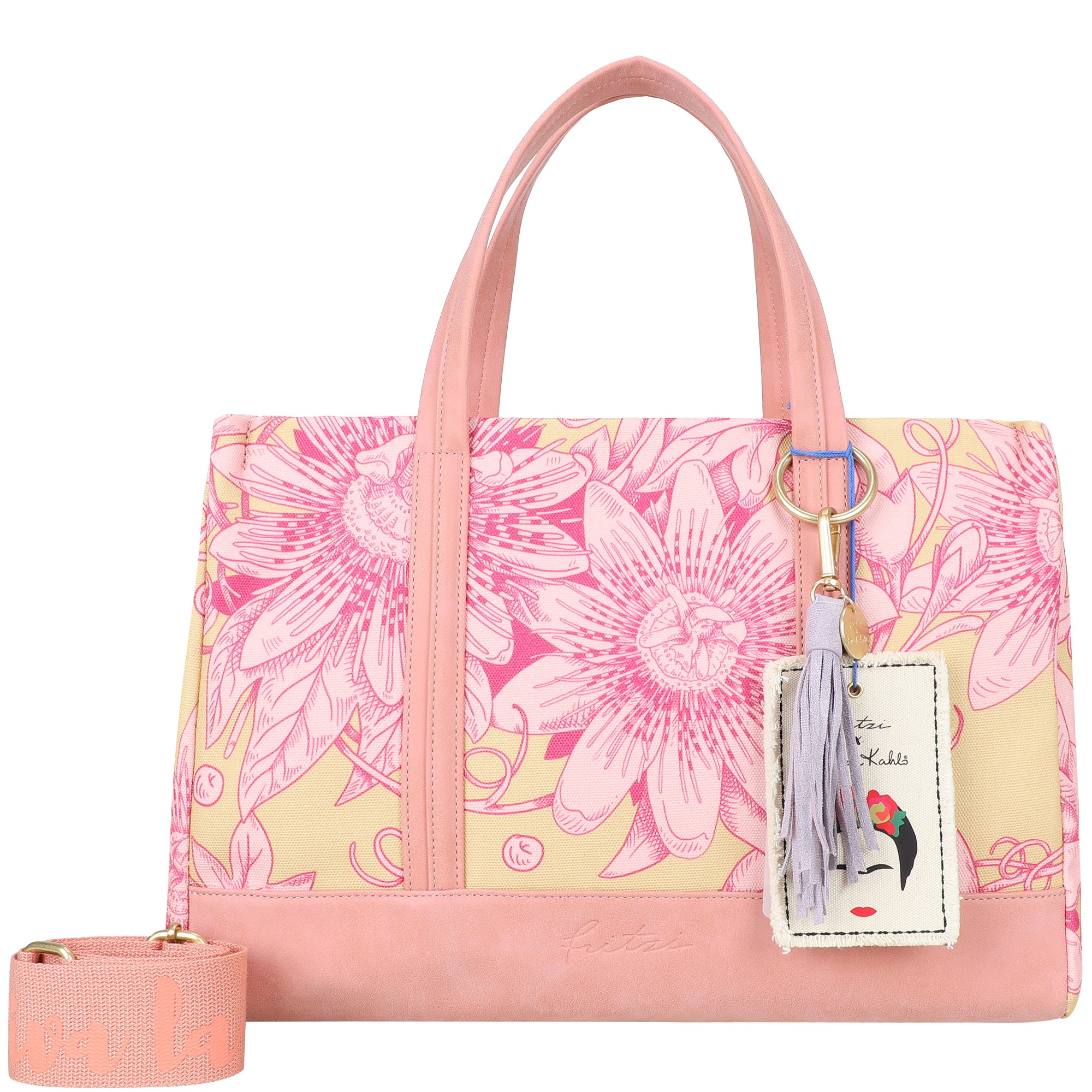 Fritzi x Frida Kahlo Easy Tote Limited Bloom