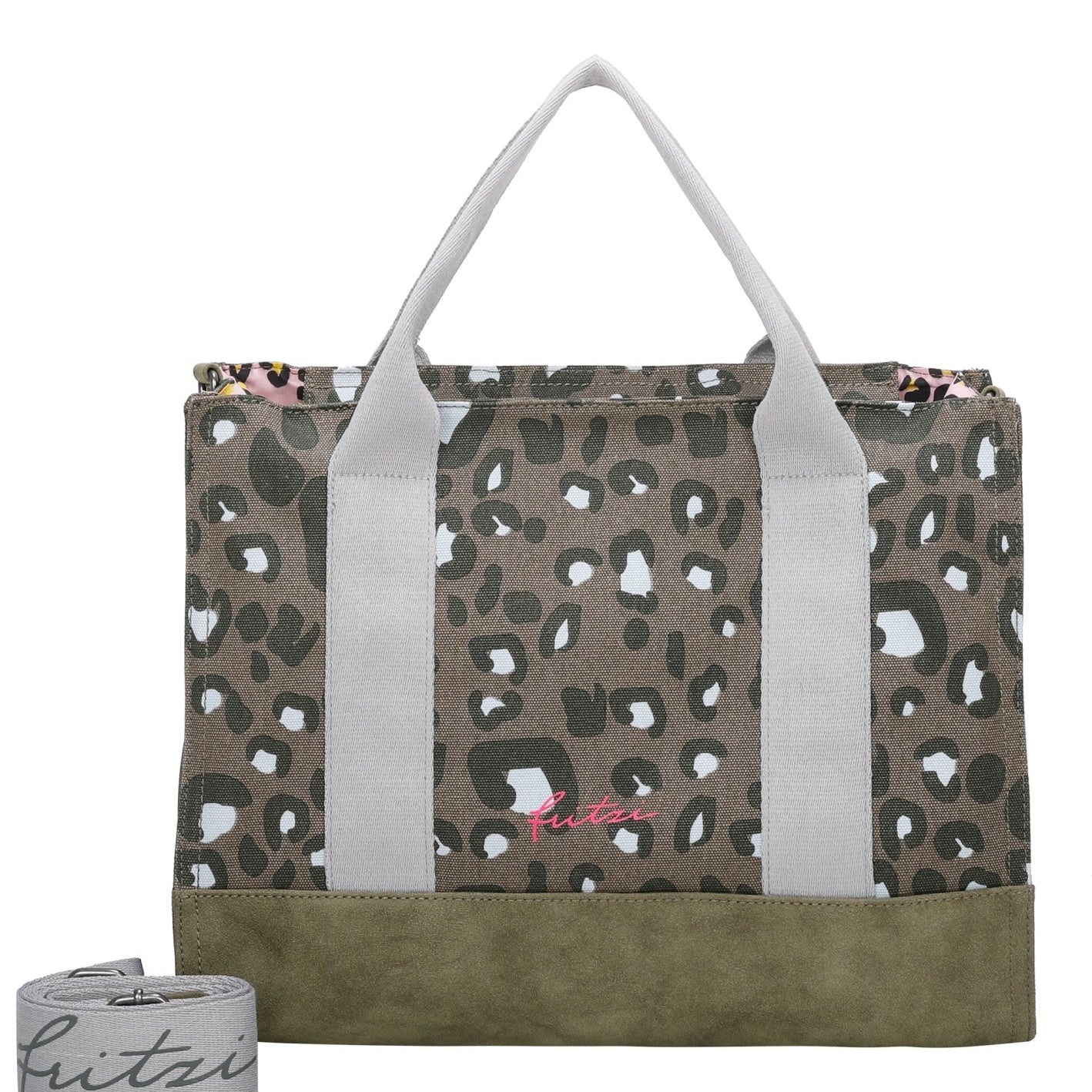 Canvas-Tote-Bag-Leo - Fritzi aus Preußen - Leo Jungle