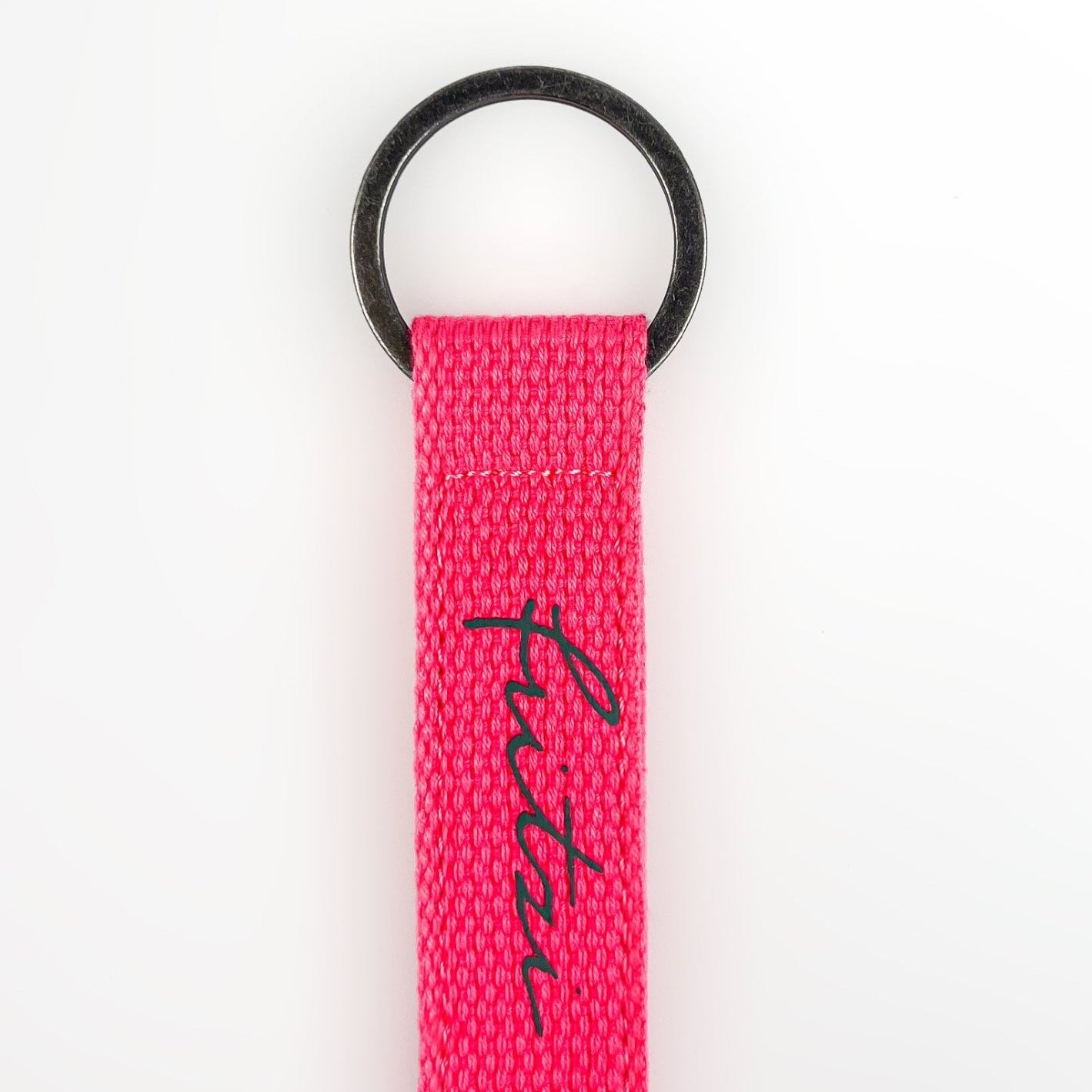 Ring-Keyholder-Webbing - Fritzi aus Preußen - Neon Pink