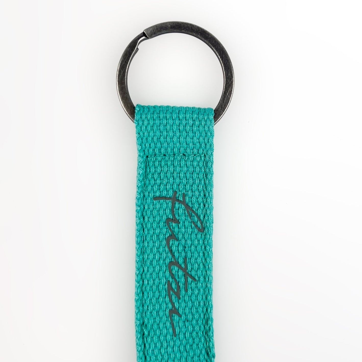 Ring-Keyholder-Webbing - Fritzi aus Preußen - Türkis