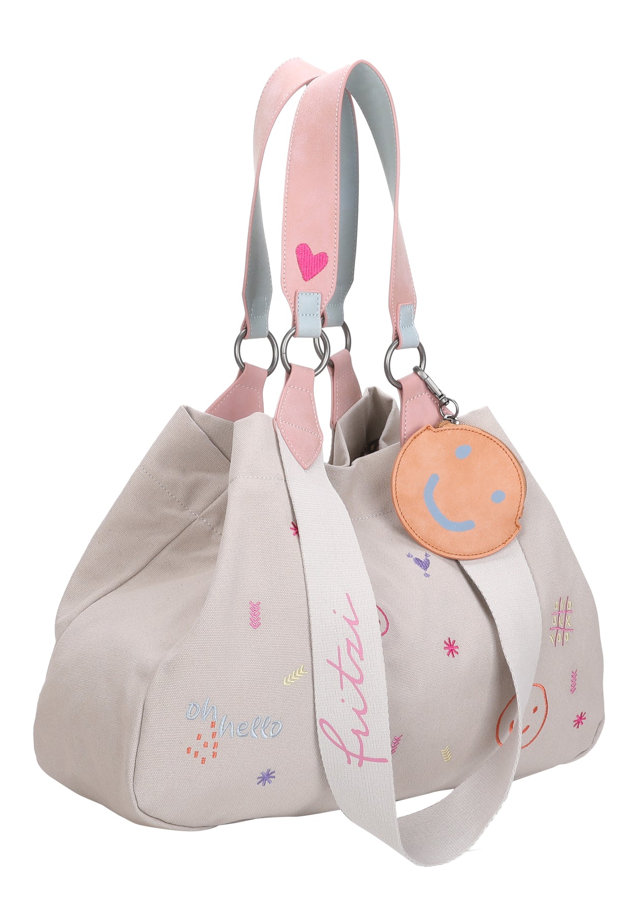 Fritzi aus Preußen Izzy Medium Limited Embro Fun Shopper Beige Fritzi aus Preußen Izzy Medium Limited Embro Fun Shopper Beige
