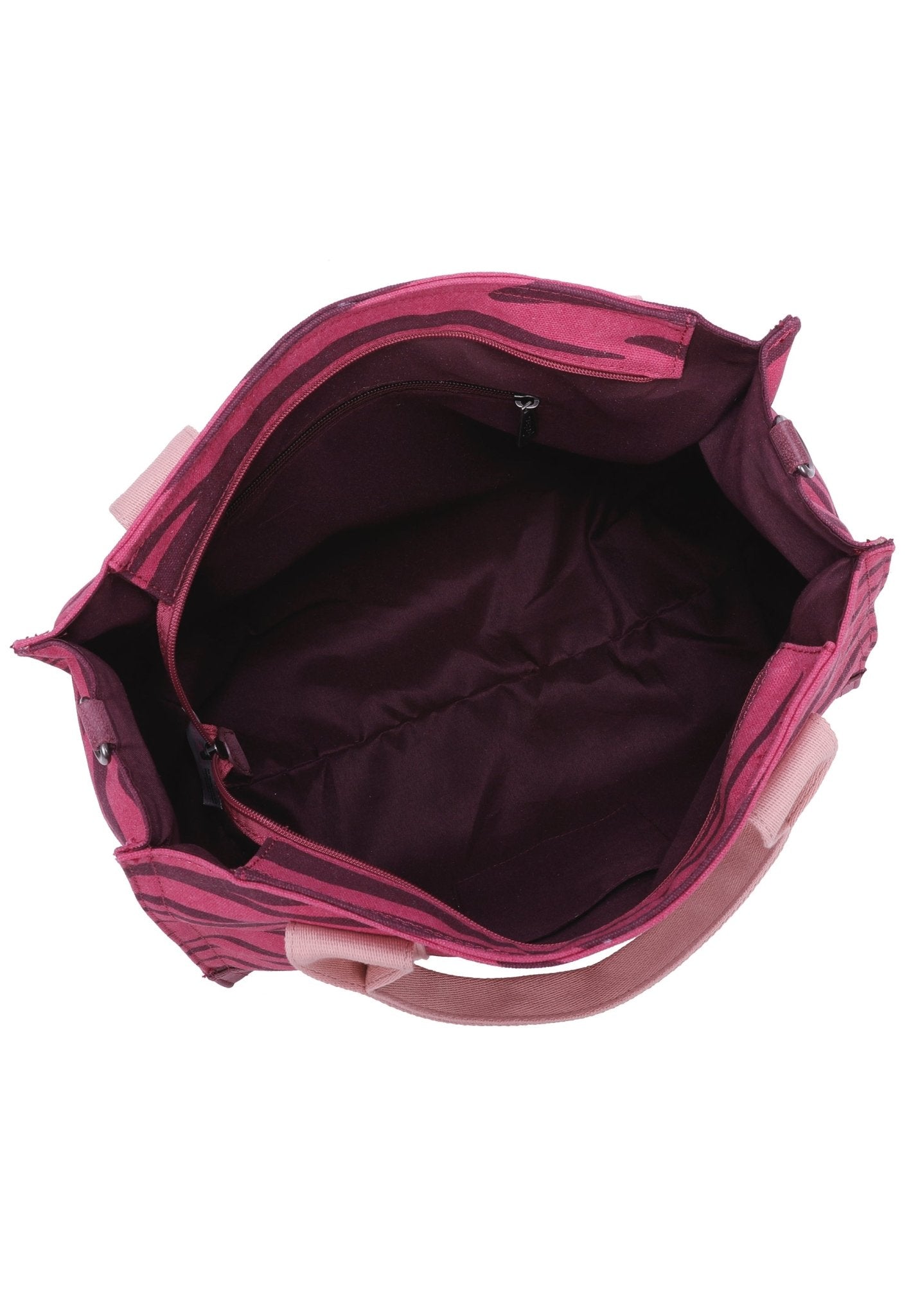 Canvas-Tote-Bag-Zebra - Fritzi aus Preußen - Zebra Pink