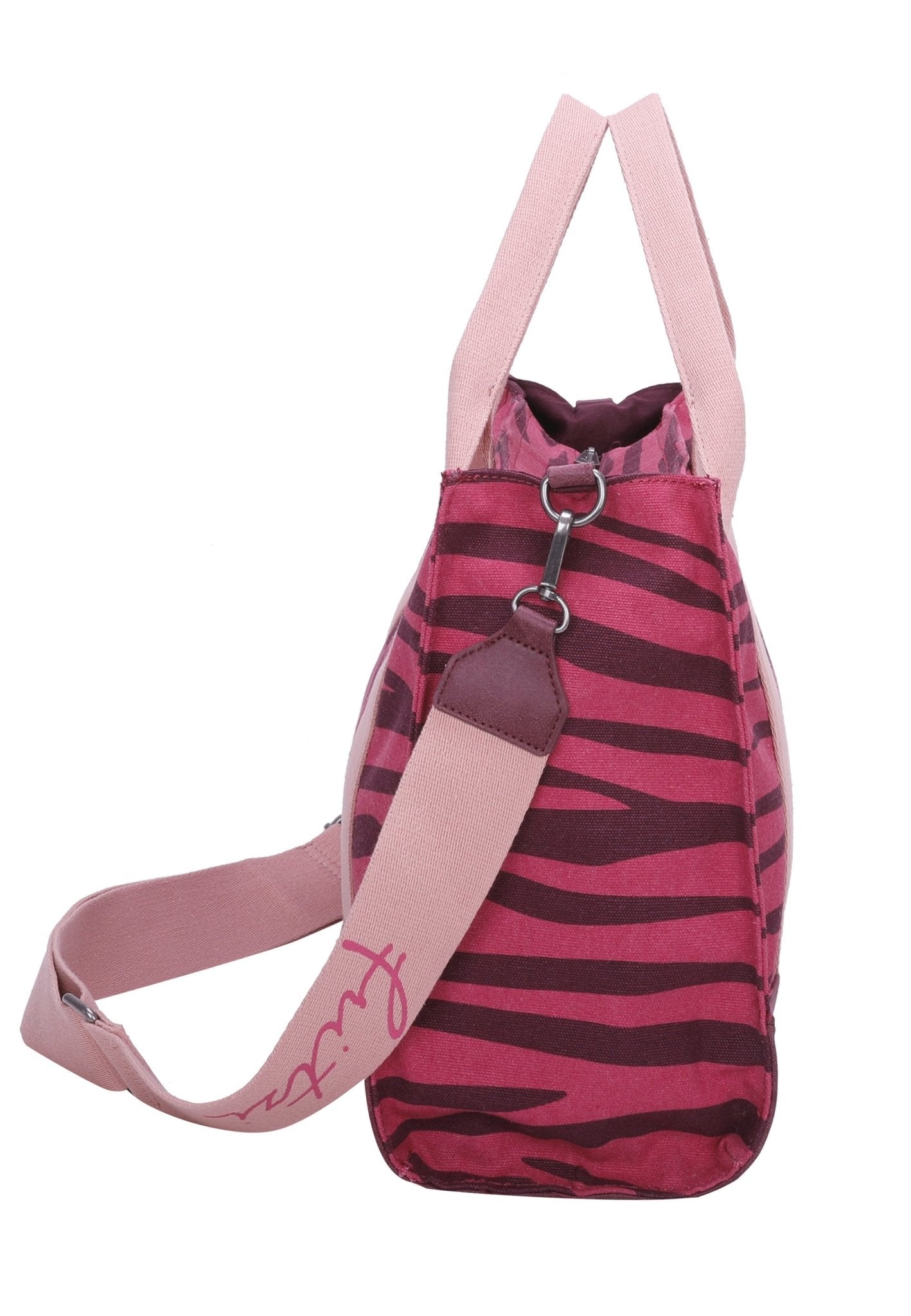 Canvas-Tote-Bag-Zebra - Fritzi aus Preußen - Zebra Pink